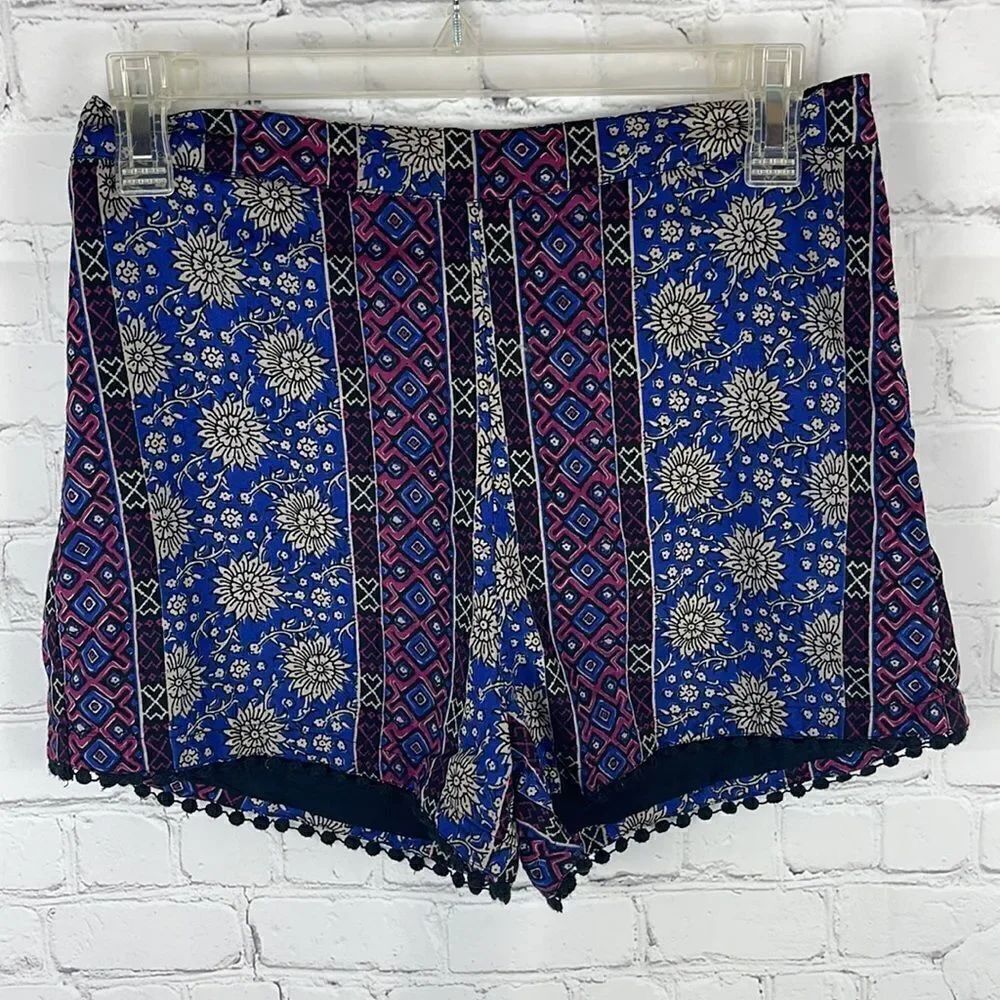 Hollister Co. High Rise Cloth Boho Shorts